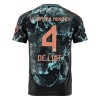 Maglia ufficiale FC Bayern Monaco De Ligt 4 Trasferta 2024-25 per Bambino